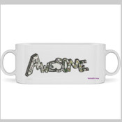 Awesome floral mug