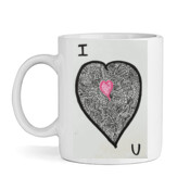 I heart you mug