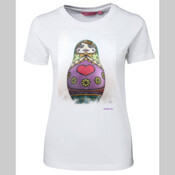 Babushka doll belly whitesmoky design