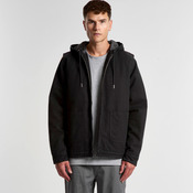 Mens Canvas Heavy Hooded Jacket