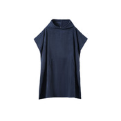 Kid's 380gsm poly/nylon hooded towel with kangaroo pocket